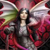 Anne Stokes Gothic oracle by Anne Stokes