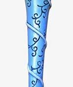 13 1/2" Spiral Goddess wand
